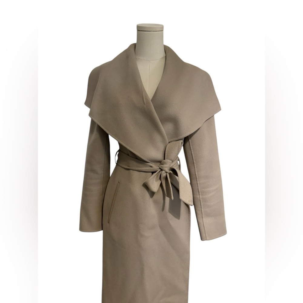 Mackage MAI-CN Double-face wool wrap coat - Picture 3 of 12